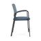 Lesro Newport Hip Chair Metal Frame, Charcoal, RS Rain Song Back, MD Titan Seat NP1161 - alternate 3